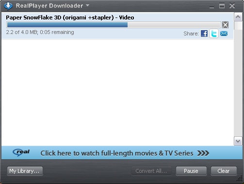 Download Videos Through Real Player-4